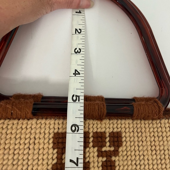 Vintage My Bag Needlepoint Handbag Tote - Picture 12 of 12